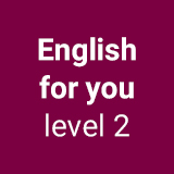 English for you (level 1)